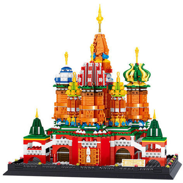 Конструктор Zhe Gao QL0961 Собор Василия Блаженного
