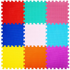 Коврик-пазл Юнландия 9 элементов 30х30см 664663