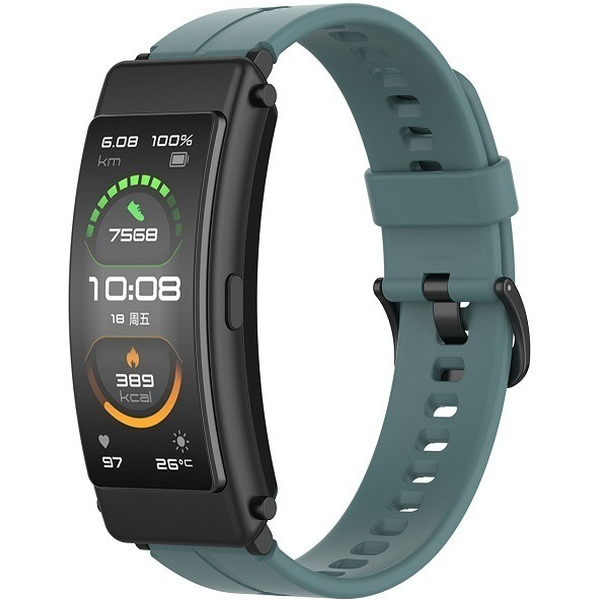 Ремешок Bingo Mono для HUAWEI Band 6/HONOR Band 6/6 Pro (зеленый)