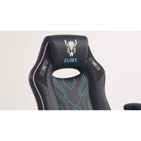 Кресло компьютерное FLOKY NEXUS Black-Blue V2
