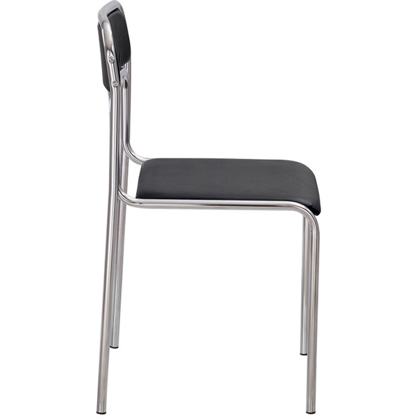 Стул офисный Nowy Styl Ascona Chrome (черный)