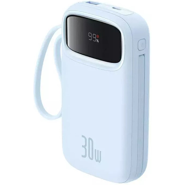 Внешний аккумулятор Baseus Qpow 2 Digital Display 20000mAh (голубой)