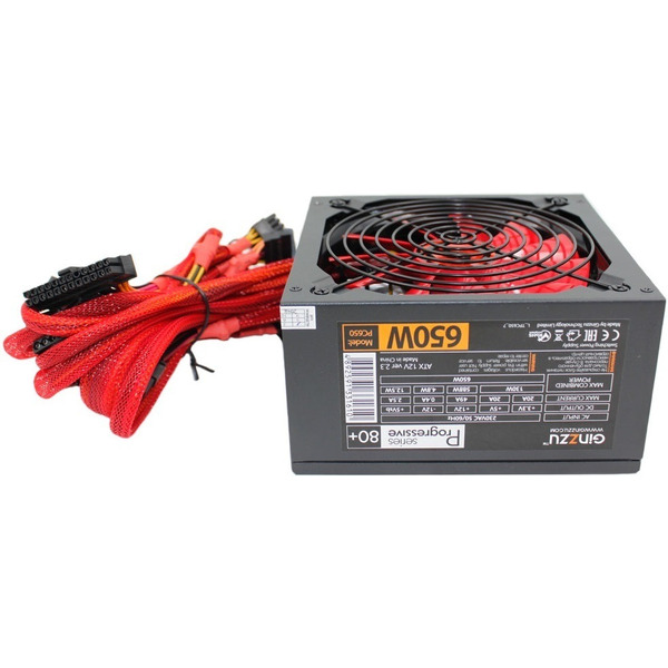 Блок питания Ginzzu PC650