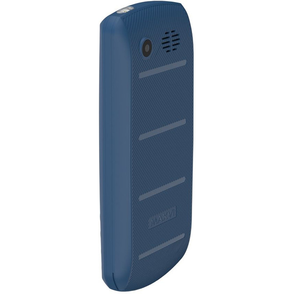 Мобильный телефон Maxvi P33 + ЗУ WC-112 (синий)