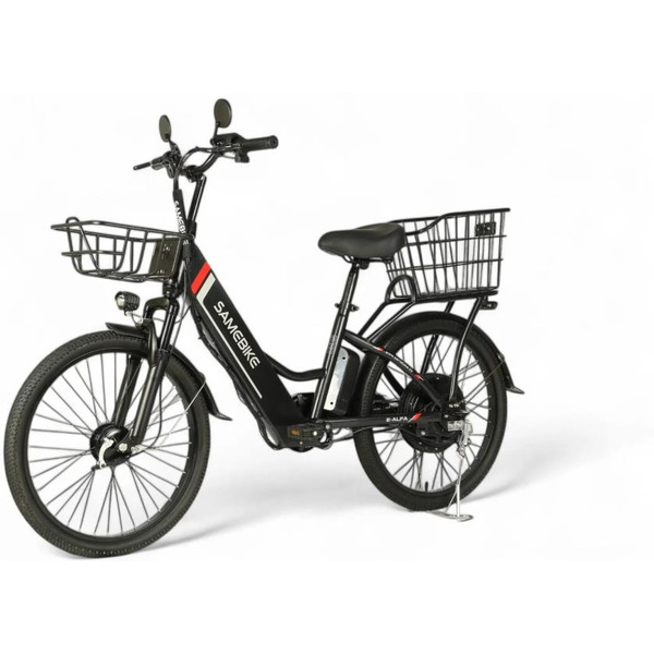 Электровелосипед SAMEBIKE Е-Alfa New SB-E-ALFA500-48/13 (черный)