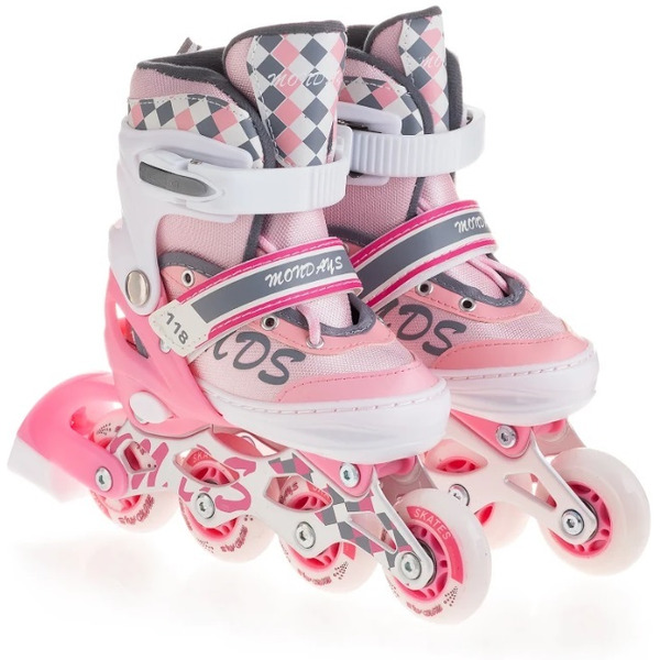 Коньки роликовые MONDAYS 1188-S-PN