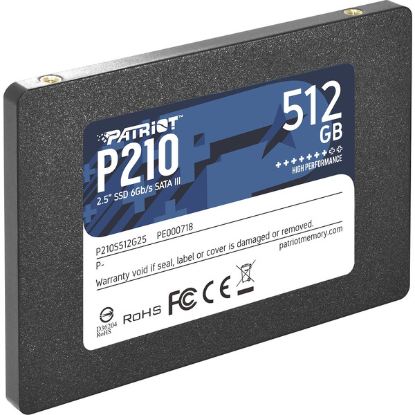 Твердотельный накопитель Patriot P210 512GB (P210S512G25)