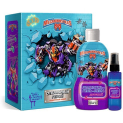 Подарочный набор Мегамонстры 96181 Отважный герой (Шампунь-гель-пена 3в1 + Спрей )