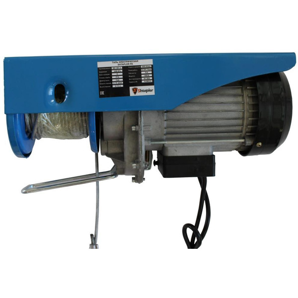 Таль электрическая стационарная Shtapler PA (J) 800/400кг 6/12м 71065433
