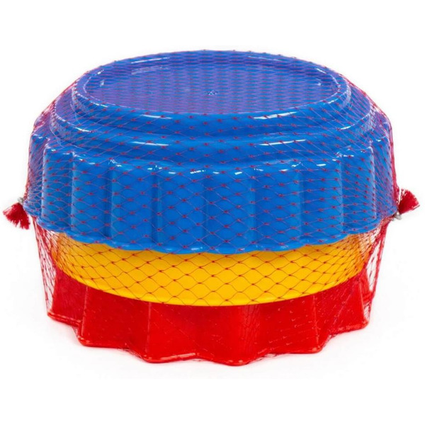 Набор формочек Полесье "Пирожные", 3 шт