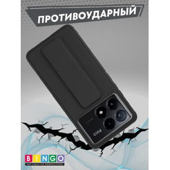 Бампер Bingo Stand для POCO X6 Pro Черный