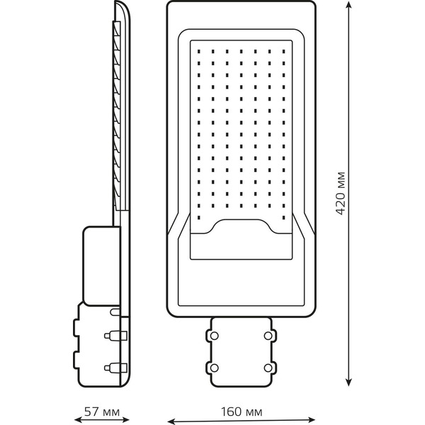 Светильник консольный Gauss 629534300