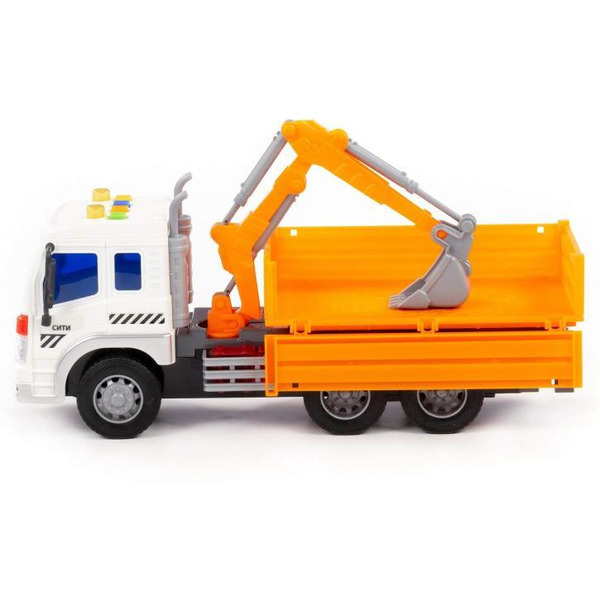 Самосвал Полесье Сити 96005 (оранжевый)