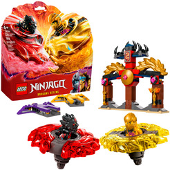 Конструктор Lego Ninjago Дракон Кружитсу: боевой набор 71826