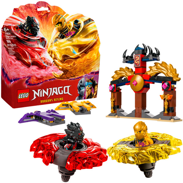 Конструктор Lego Ninjago Дракон Кружитсу: боевой набор 71826