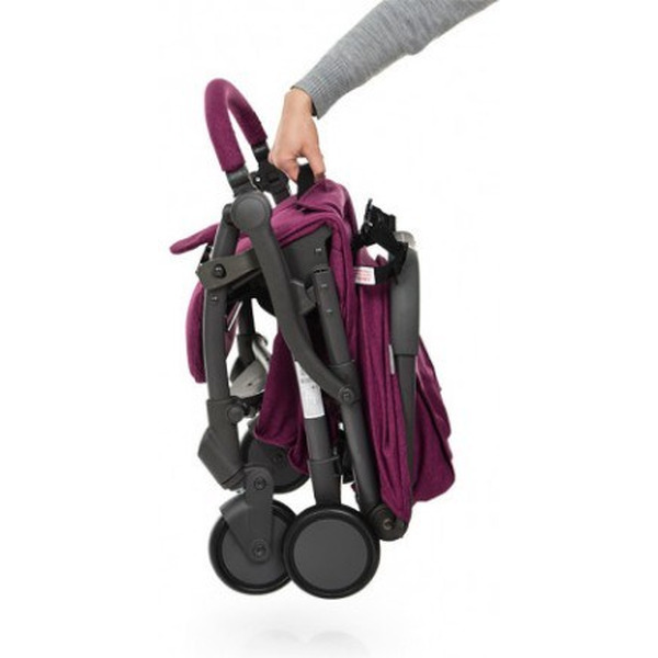 Коляска EL Camino Handy (бордовый)