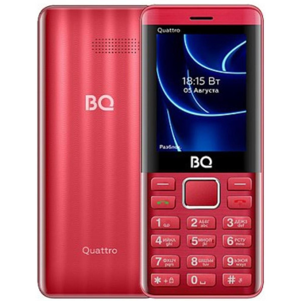 Мобильный телефон BQ Quattro BQ-2453 (красный)
