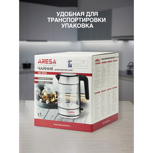 Электрочайник Aresa AR-3459