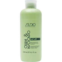 Бальзам Kapous Professional Studio увлажняющий с маслами авокадо и оливы, 350 мл
