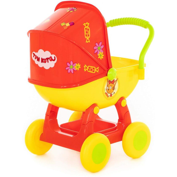 Коляска для кукол Полесье Три кота №2 71446