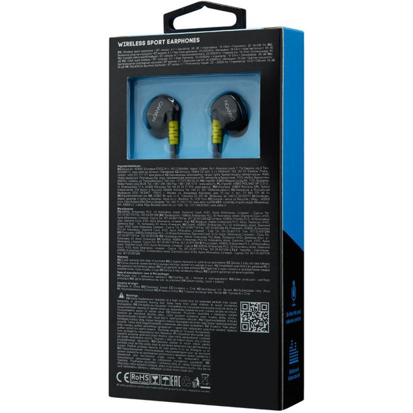 Bluetooth-наушники CANYON CNS-SBTHS1L лайм