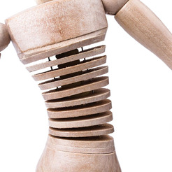 Модель художественная BRAUBERG 191293 (тип - мужчина, материал дерево, гибкая, высота 30 см. )