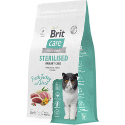 Сухой корм для кошек Брит Кеа Cat Sterilised Urinary Care с индейкой и уткой / 1067054 (400г)