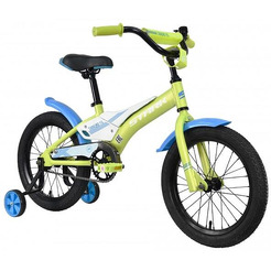 Велосипед Stark Tanuki 16 Boy зеленый/синий/белый '23 HQ-0010240