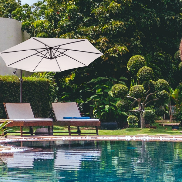 Садовый зонт Green Glade 8002 (серый)