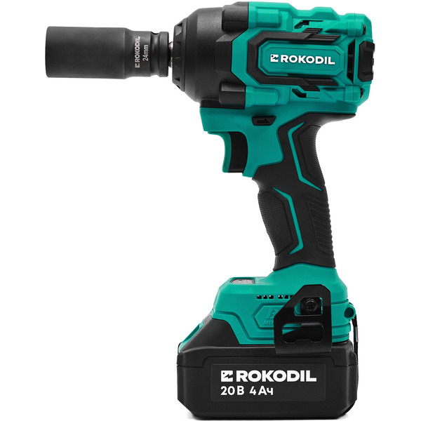 Гайковерт Rokodil Titan Pro (с 2-мя АКБ)