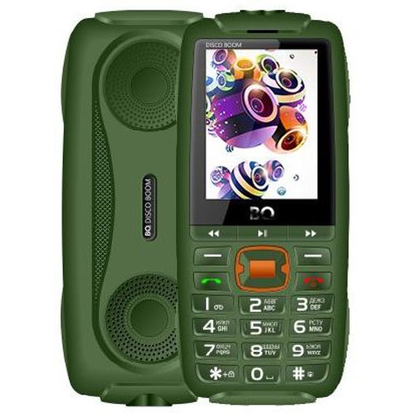 Мобильный телефон BQ-Mobile BQ-2825 Disco Boom (зеленый)