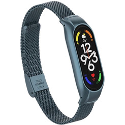 Ремешок Bingo Stainless Grid для XIAOMI Mi Band 7 (серый)
