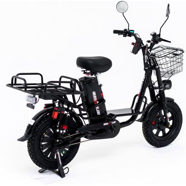 Электровелосипед AVM E-Alfa Fat (черный)