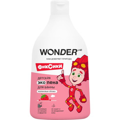 Детская экопена для ванны WONDER LAB малиновые облака 0. 54 л