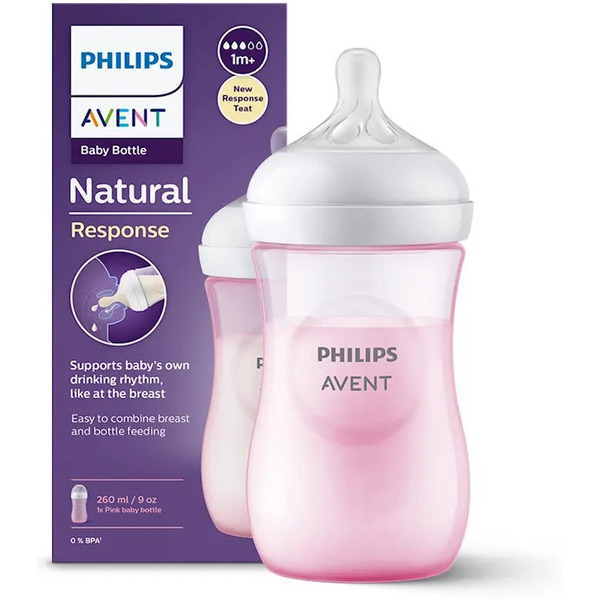 Бутылочка для кормления Philips Avent Natural Response SCD837/4 260 мл