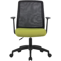 Офисное кресло CACTUS CS-MC222-BKGN (черный/салатовый)