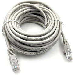 Патч-корд Buro UTP-5E-10M-G-LSZH