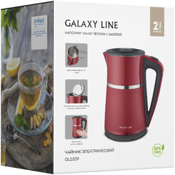 Электрочайник Galaxy Line GL0339 (красный)