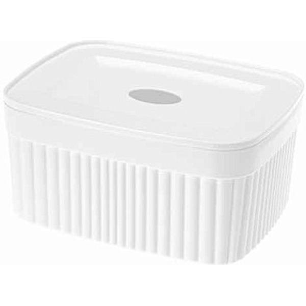 Лоток с крышкой Бытпласт Econova Velvet 433238716 0.9л (белый)