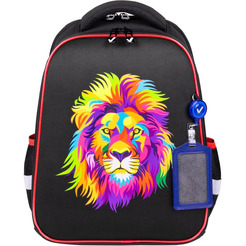Ранец BRAUBERG FIT Colorful lion 270618