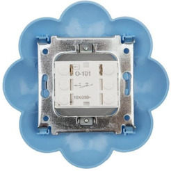 Выключатель одноклавишный KRANZ HAPPY Цветок KR-78-0626