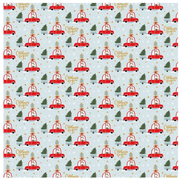 Бумага упаковочная ЗОЛОТАЯ СКАЗКА 592614 (набор 3 шт)