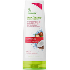 Бальзам для волос SYNERGETIC Укрепление и питание HAIR THERAPY 360мл