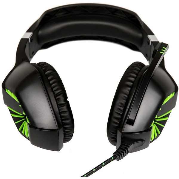 Игровая гарнитура DIALOG Gan-Kata HGK-28L черно-зеленая