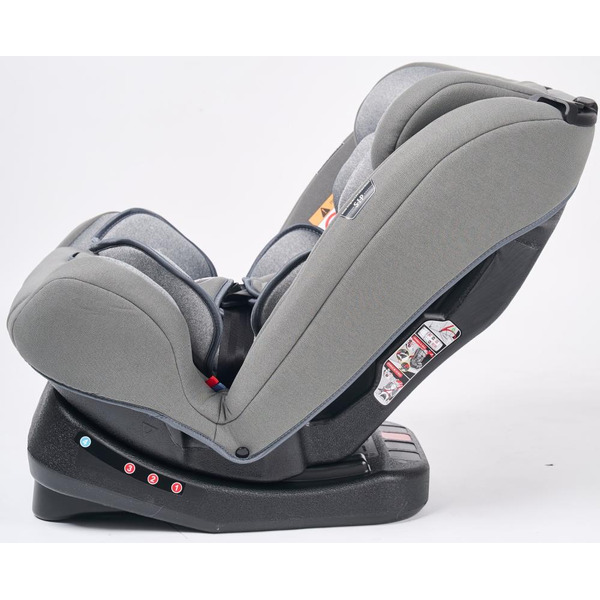 Автокресло VipBaby Crystal (Foggy Grey)