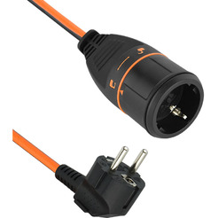 Удлинитель Electraline 01666 (30 м, оранжевый)