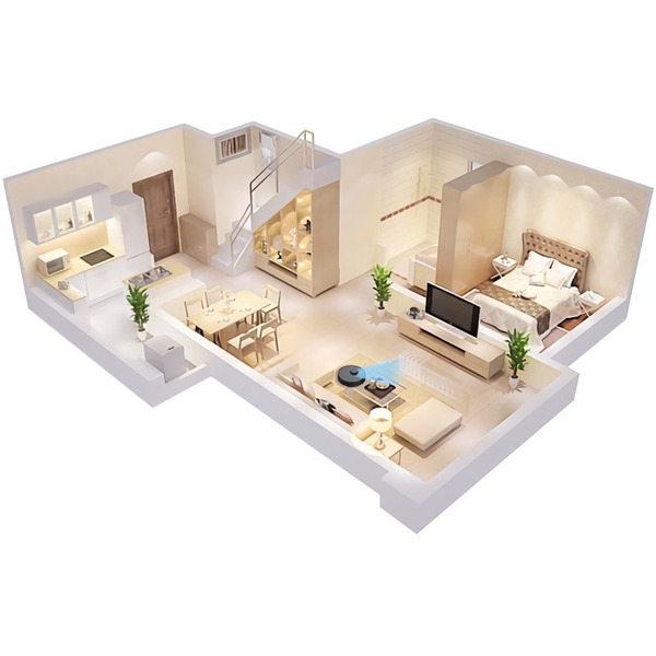 Робот-пылесос Xiaomi Robot Vacuum S10T (STFCR01SZ/BHR5887EU) черный