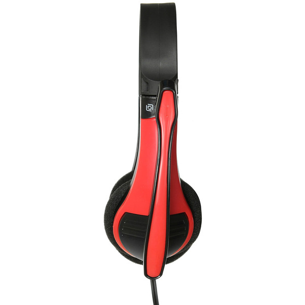 Наушники Oklick HS-M150 (черный/красный)