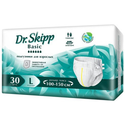 Подгузники для взрослых Dr. Skipp Basic L (30 шт)