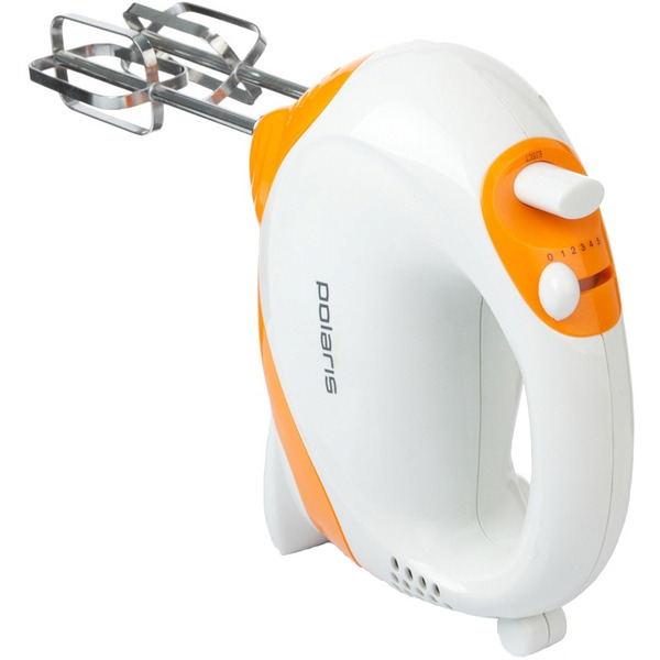 Миксер Polaris PHM2010 Белый/Оранжевый